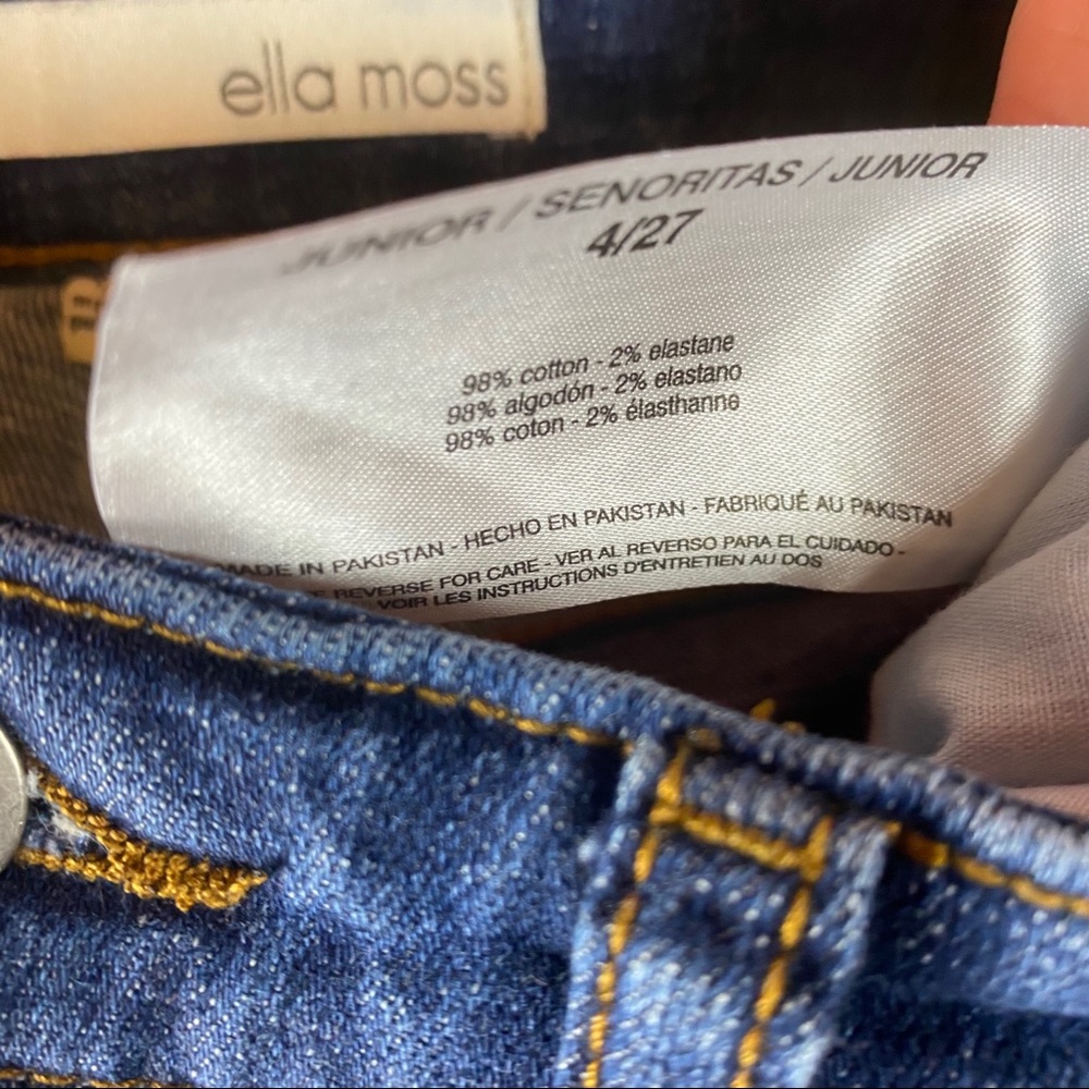 Ella Moss High Waist Straight leg jeans - Picture 7 of 8